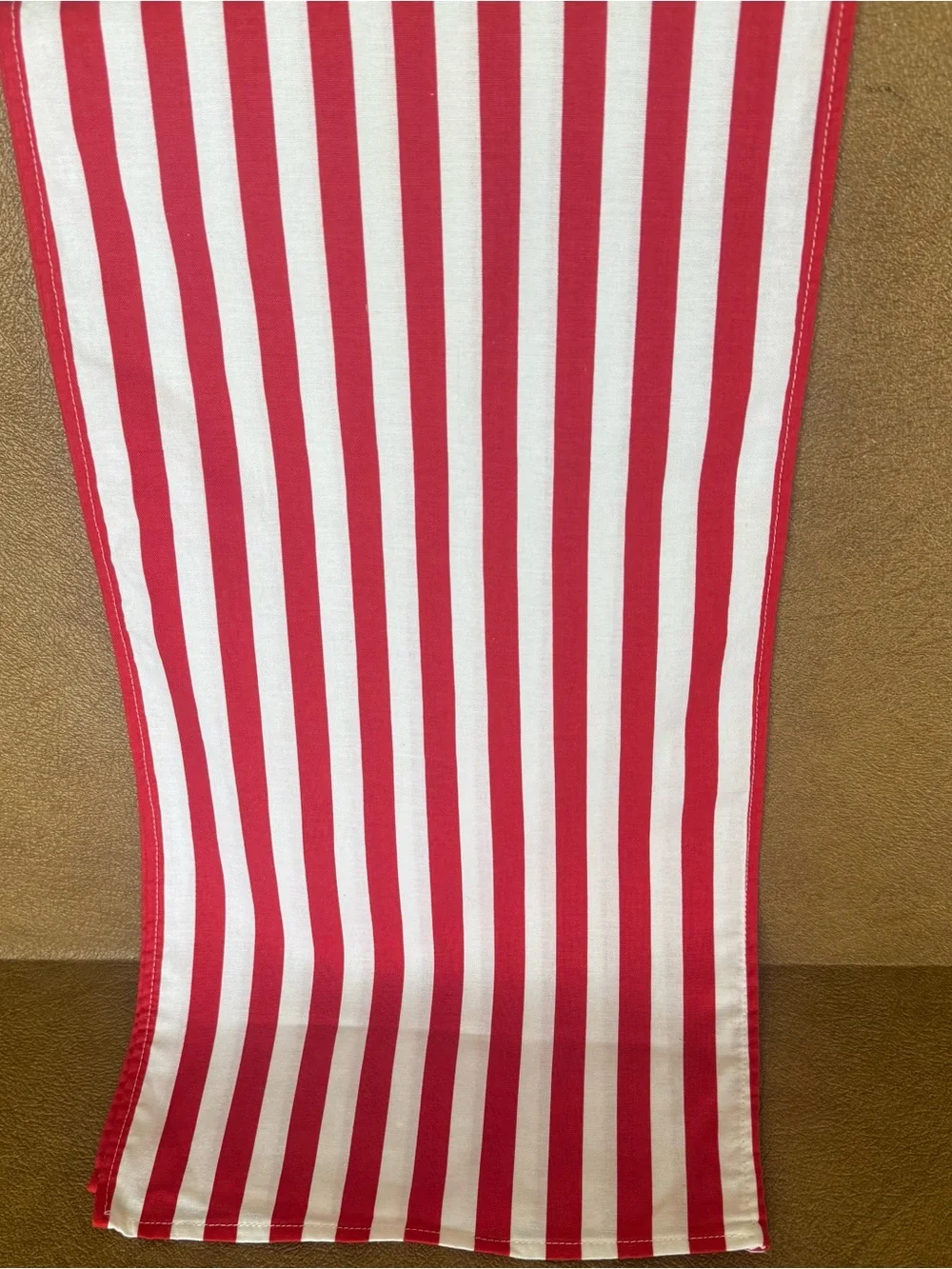 Red & White Striped Table Runners Party Decorations Deco Set Pirate Ship Circus